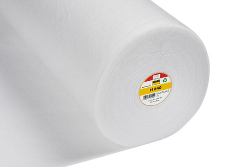 vilene vlieseline fusible iron on fleece volume white fabric shack malmesbury 2VH640