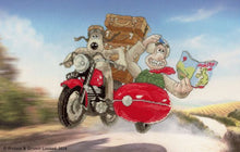 wallace & Gromit cross stitch kit Cracking holidays fabric shack malmesbury 1 
