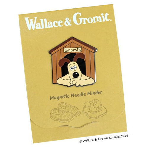 wallace & gromit Alright, pooch magnetic needle minder fabric shack malmesbury 1  