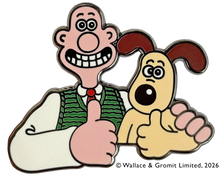 wallace & gromit Lets get cracking magnetic needle minder fabric shack malmesbury 3