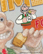 wallace & gromit Lovely tea magnetic needle minder fabric shack malmesbury 2