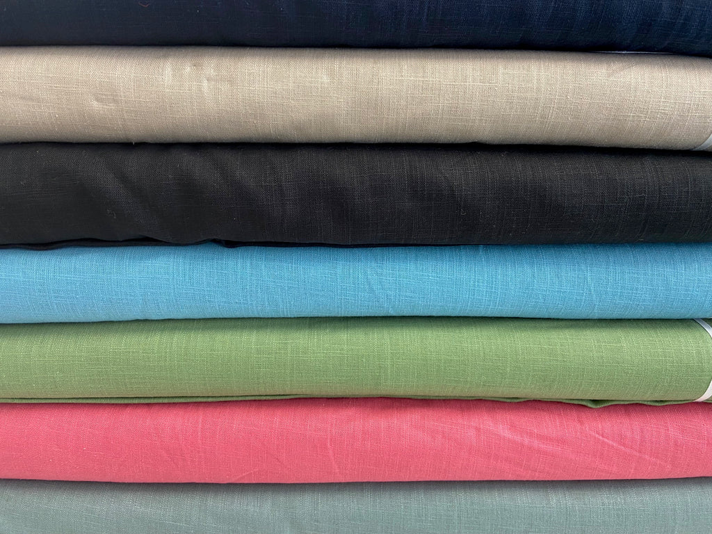 CG Washed Linen Azure Blue Fabric by 1/2 Metre* – Fabric Shack Malmesbury