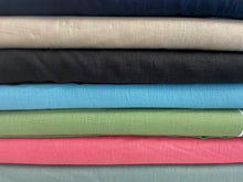 washed purely linen fabric shack malmesbury various colours