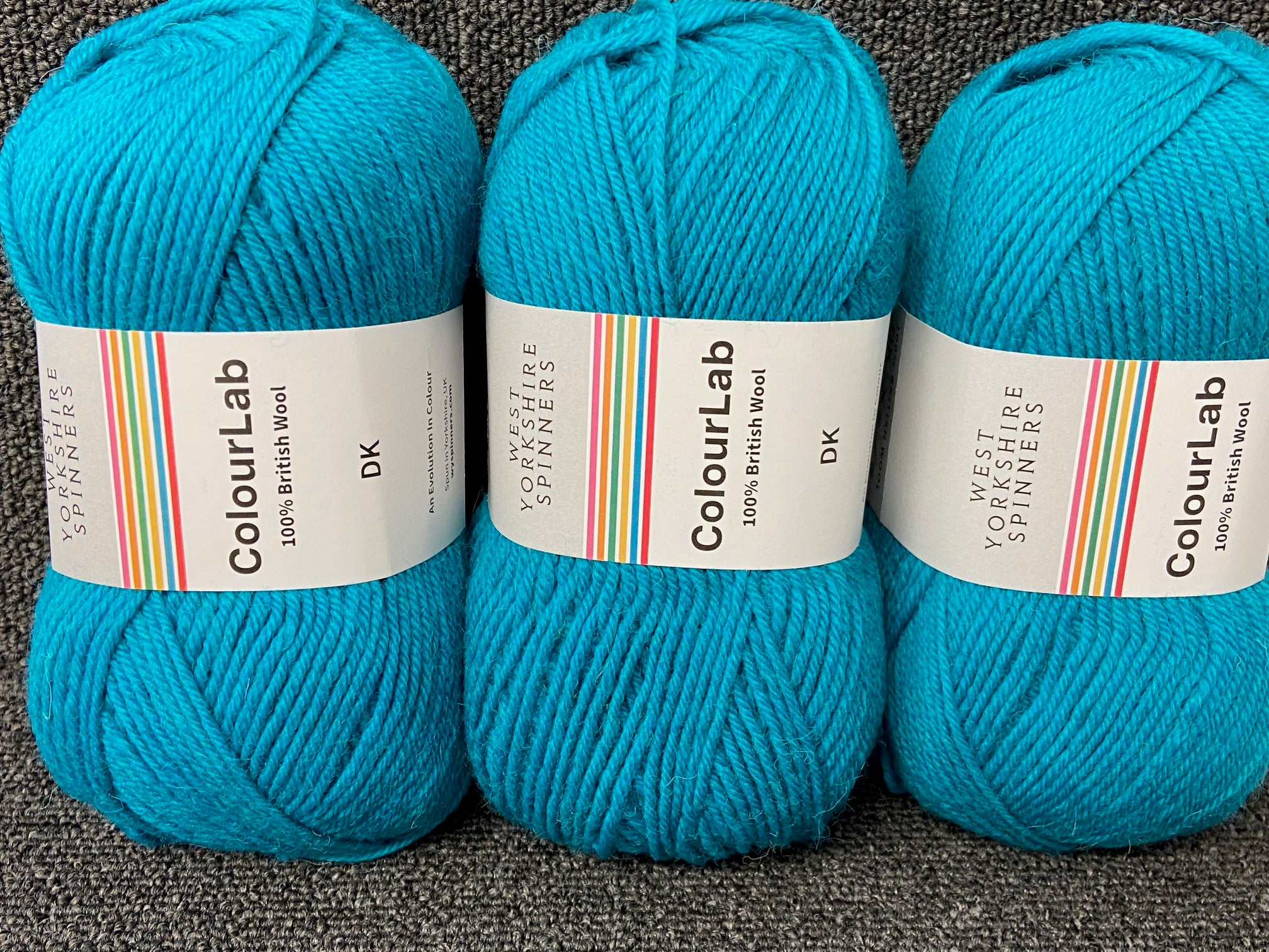 West Yorkshire Spinners ColourLab Double Knit DK 100% Wool 100g Ball V ...