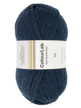 west yorkshire spinners colourlab colour lab wool yarn double knit dk midnight navy 1206 fabric shack malmesbury