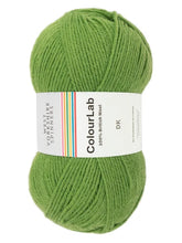 west yorkshire spinners colourlab colour lab wool yarn double knit dk shamrock green 1134 fabric shack malmesbury
