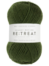 west yorkshire spinners retreat chunky roving wool yarn purpose dark green 1016 fabric shack malmesbury