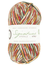 west yorkshire spinners signature 4 ply wool yarn bluefaced leicester sock yuletide 1208  fabric shack malmesbury