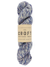 west yorkshire spinners the croft aran sheltland wool tweed boddam 756 blue tweed 797 fabric shack malmesbury 2
