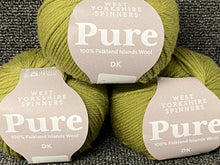 west yorkshire spinners bo peep pure wool yarn falkland islands lily pad 1187 fabric shack malmesbury