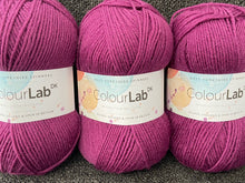 west yorkshire spinners colourlab colour lab wool yarn double knit dk perfectly plum 362 fabric shack malmesbury