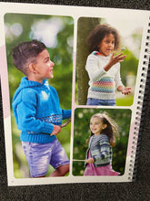 west yorkshire spinners colourlab kids hand knit childrens patterns designs double knit dk jenny watson fabric shack malmesbury