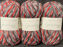 west yorkshire spinners signature 4 ply wool yarn bluefaced leicester sock bullfinch 861 fabric shack malmesbury