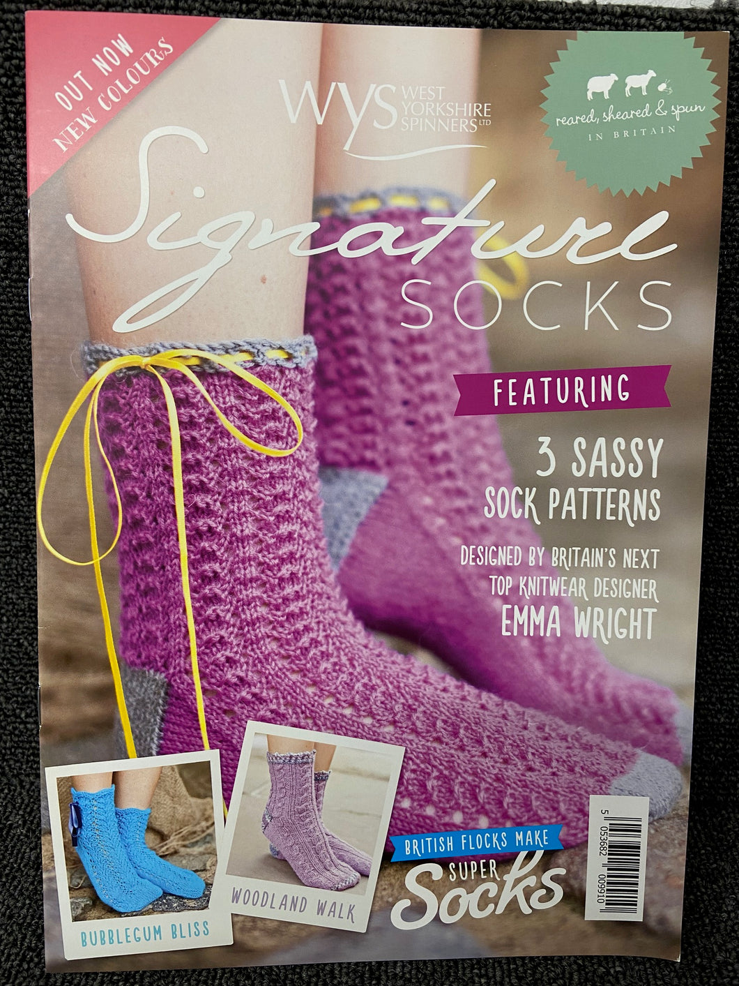 west yorkshire spinners signature hand knit sock patterns designs signature 4 ply four 4ply emma wright fabric shack malmesbury