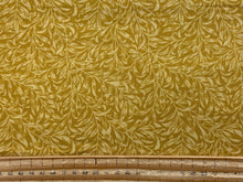 William Morris V & A Willow Bough Mixer Ochre Cotton Fabric by 1/4 Metre*