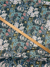 william morris velvet golden lily lunar teal fabric shack malmesbury 2