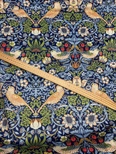 william morris velvet strawberry thief bluebell cream fabric shack malmesbury 2