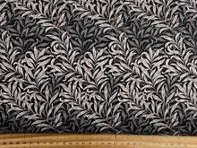 william morris ebony suite best of morris barbara blackman moda Willow Bough Ebony Black 8385 17 cotton fabric shack malmesbury