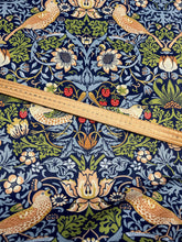 william morris velvet strawberry thief bluebell cream fabric shack malmesbury