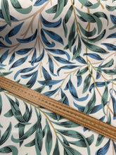 william morris velvet willow bough seafoam sea foam cream fabric shack malmesbury