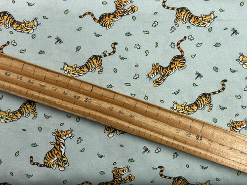 winner the pooh classic tigger light green cotton fabric shack malmebury aa milne eh shepard