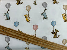 winnie the pooh classic cotton jersey piglet eyeore tigger rabbit balloons fabric shack malmesbury