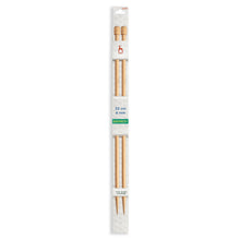 wooden bamboo knitting needles pins 33cm 6mm fabric shack malmesbury P66813