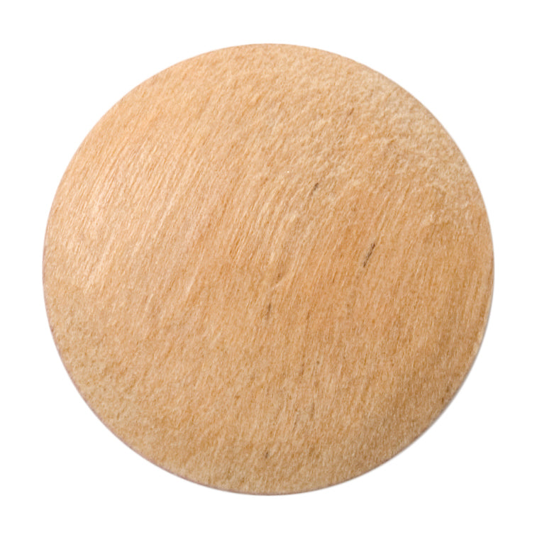 wooden round dome top button with shank 23mm fabric shack malmesbury 2B_324