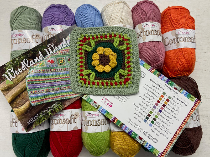 King Cole Crochet Along CAL Woodland Wonders by Eleonora Tully