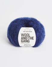 wool and the gang take care mohair aran midnight blue  fabric shack malmesbury