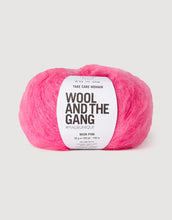 wool and the gang take care mohair aran neon pink fabric shack malmesbury