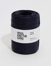 wool in the gang ra ra raffia midnight blue fabric shack malmesbury