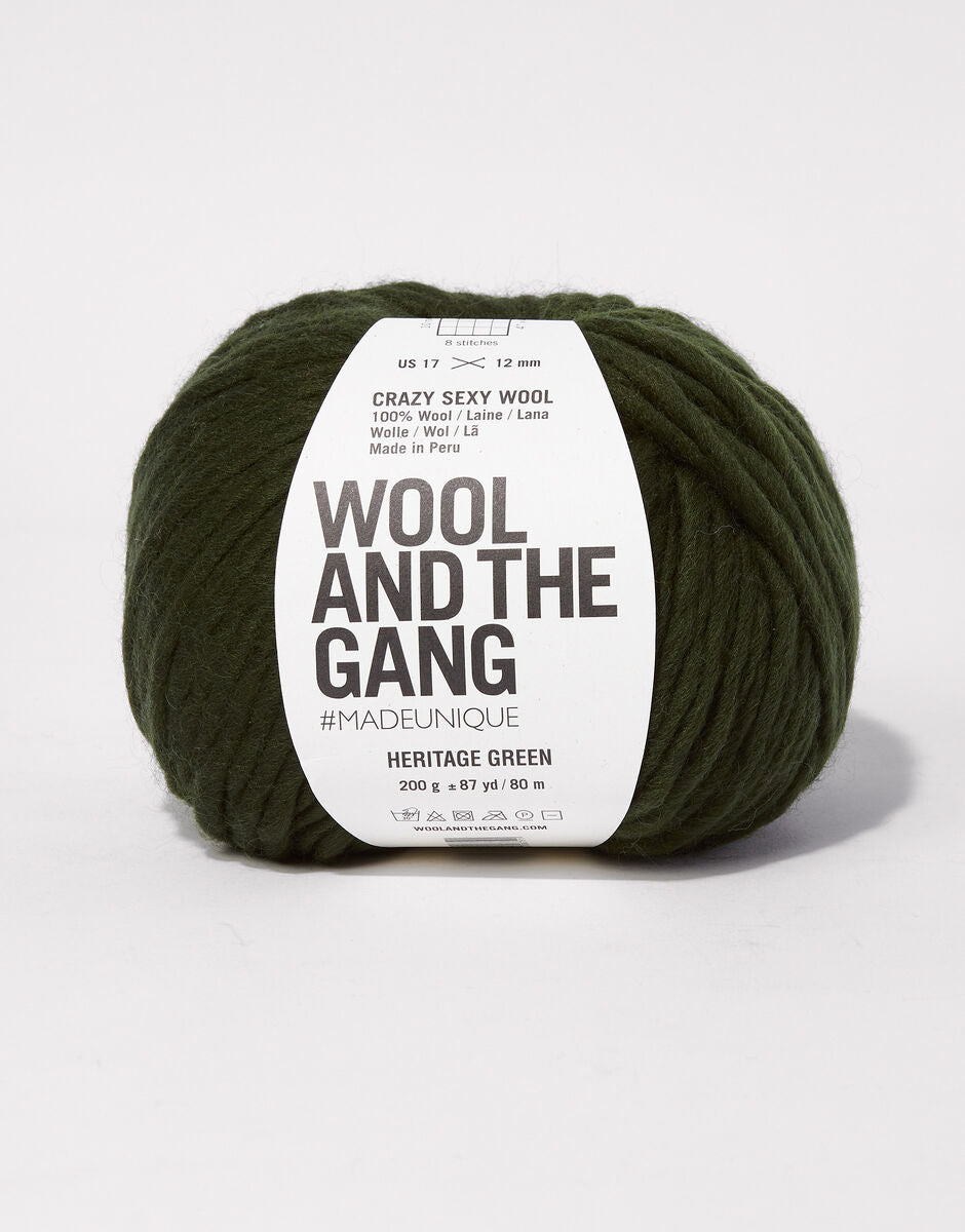 wool and the gang crazy sexy wool super chunky heritage green fabric shack malmesbury