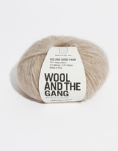 wool and the gang feeling good yarn aran seashell beige fabric shack malmesbury 