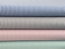 yarn dyed cotton stripes striped pink fabric shack malmesbury