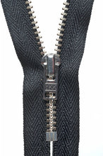 ykk brass jeans closed zip 13cm 5 inches fabric shack malmesbury black Y513_580