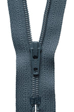 ykk closed zip zipper dress 16 inch 41cm dark grey fabric shack malmesbury Y441_578