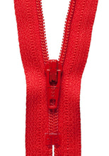 ykk closed zip zipper dress autumn orange 22 inch 56cm red fabric shack malmesbury Y456_819
