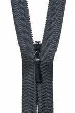 ykk concealed invisible zip 22 inch 56cm black 580 fabric shack malmesbury