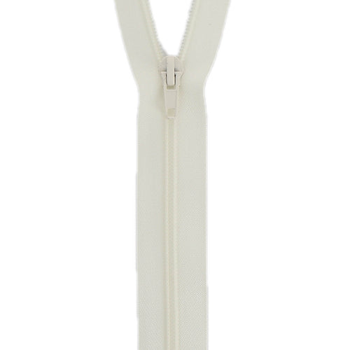ykk nylon open end zip cream 50cm 19 inches fabric shack malmesbury 110_50_154