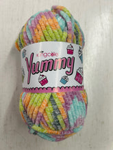 yummy chenille chunky fluffy velvet yarn wool jelly tot 6411 fabric shack malmesbury