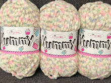 yummy chunky sorbet 3480 chenille king cole wool yarn  knitting knit crochet fabric shack malmesbury