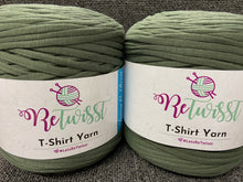 fabric shack knitting knit crochet wool yarn james c brett retwisst re twisst re twist retwist t shirt t-shirt tshirt upcycled recycled letsretwisst green01