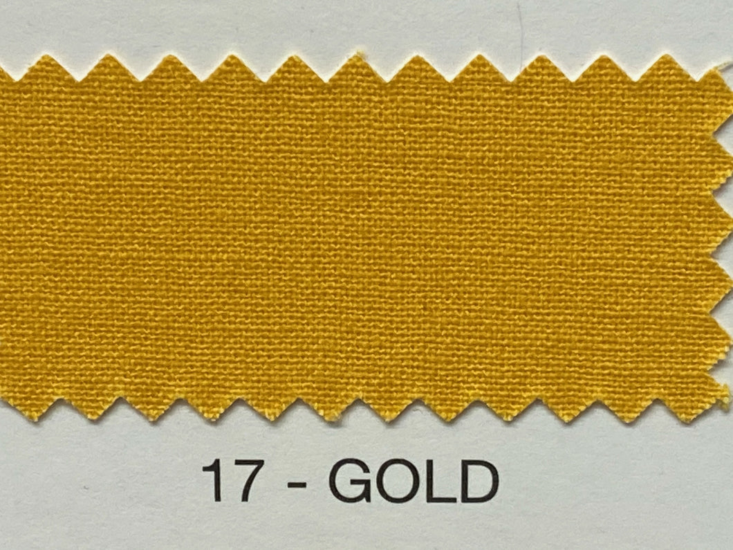 Fabric Shack Sewing Quilting Sew Fat Quarter Cotton Patchwork Dressmaking Plain dark yellow gold 17