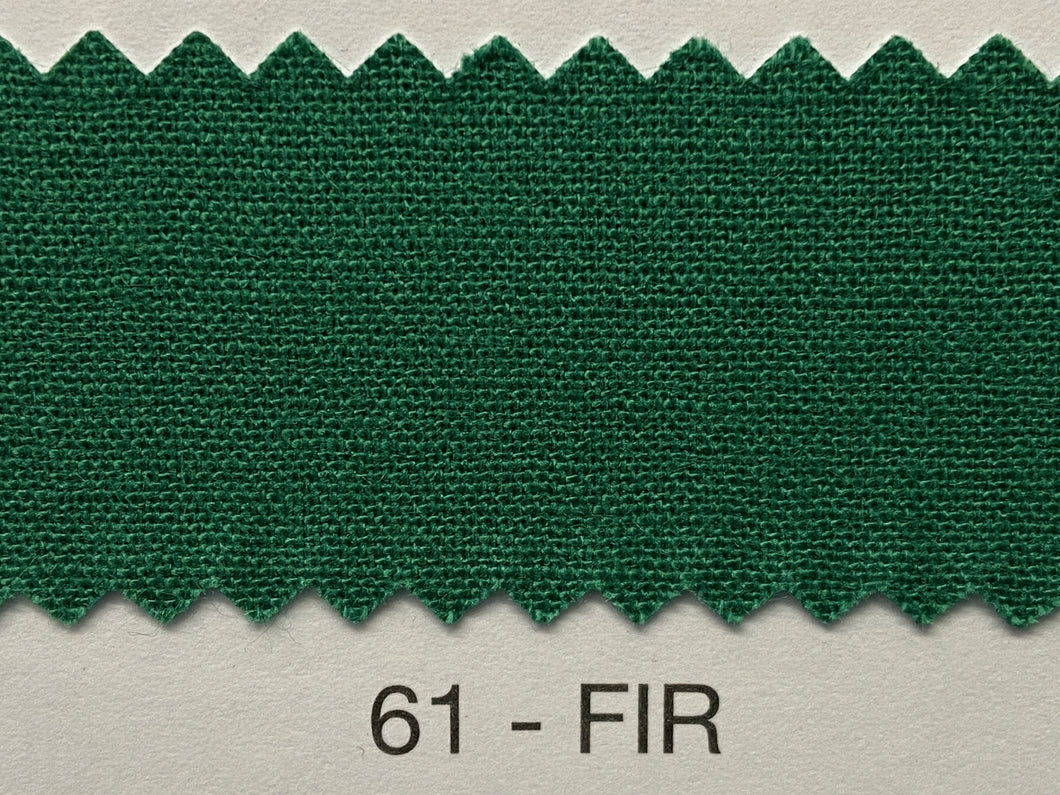 Fabric Shack Sewing Quilting Sew Fat Quarter Cotton Patchwork Dressmaking Plain fir green 61