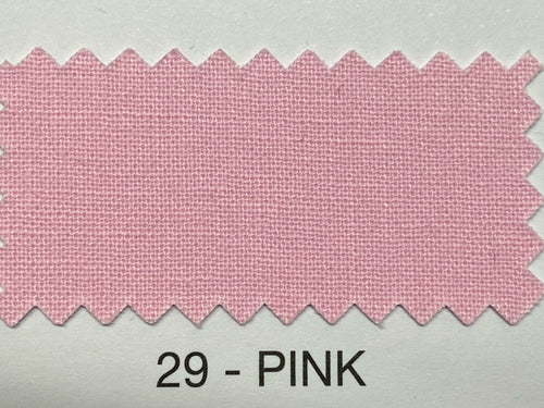 Fabric Shack Sewing Quilting Sew Fat Quarter Cotton Patchwork Dressmaking Plain pink 29