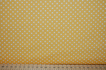 Fabric Shack Sewing Quilting Sew Fat Quarter Cotton Quilt Patchwork Dressmaking Rose & Hubble Poplin Polka Dot Spot 3mm Bright Yellow