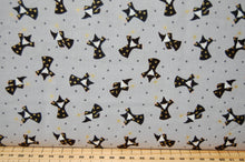 Fabric Shack Sewing Quilting Sew Fat Quarter Cotton Patchwork Dressmaking Lewis Irene Mythical & and Magical Myth Magic Fantasy Wizard Rainbow Fairy Fairies Mermaid Metallic Unicorn Grey