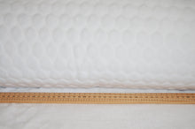 Bubble Fleece White by 1/2 Metre