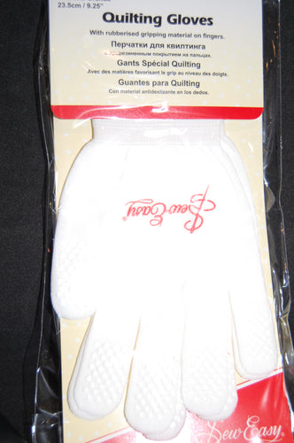 Fabric Shack Sewing Quilting Sew Fat Quarter Cotton Quilt Patchwork Dressmaking Gloves Medium Large Easy Pair Rubber Tips (2)